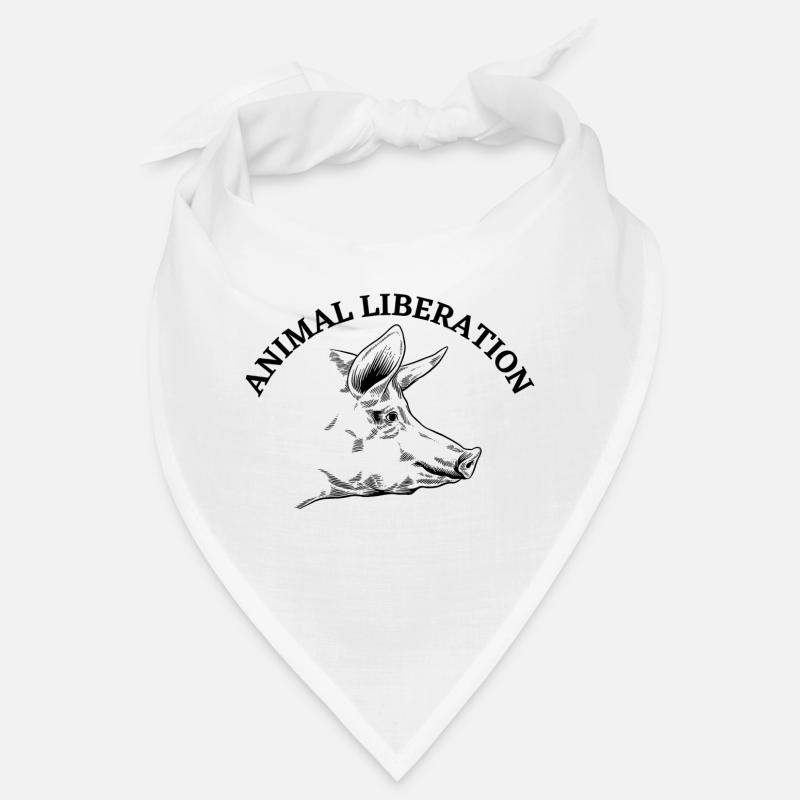 Cochon de libération animale Bandana