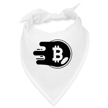 Crypto Bitcoin Trading - Bandana - Weiß - Vorne