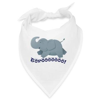 Wildtiere - Bandana - Weiß - Vorne