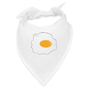 Spiegelei - Bandana - Weiß - Vorne