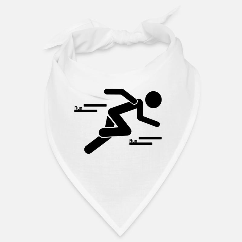 RUN Stickman Bandana