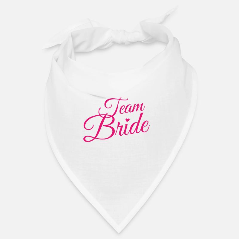 Team Bride - Bandana - white