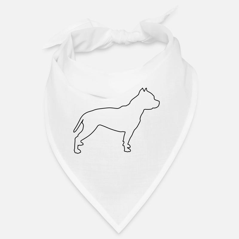 Contours de Pitbull 1 Bandana