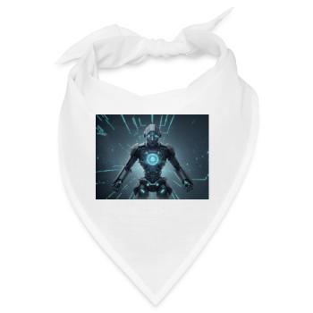 Synthese der Technologie-Zukunft - Bandana - Weiß - Vorne