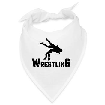 wrestling - Bandana - Weiß - Vorne