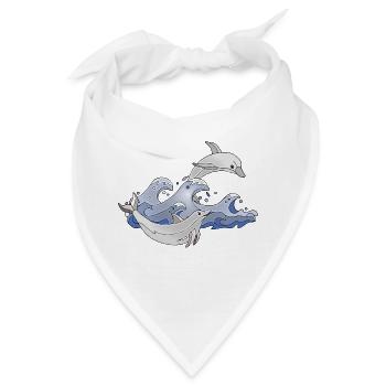 Delphine - Bandana - Weiß - Vorne