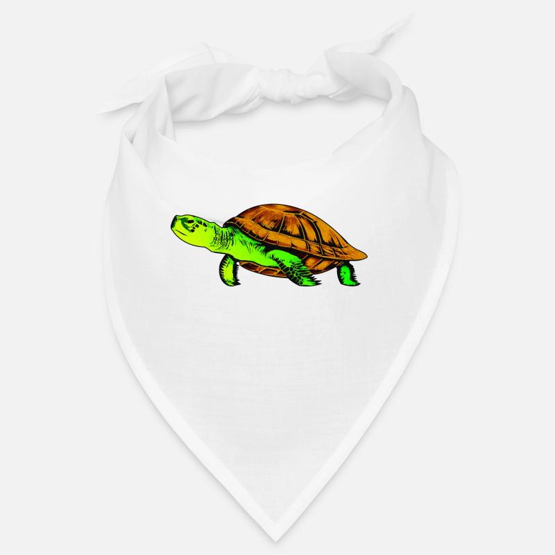 Tortue en couleur Bandana