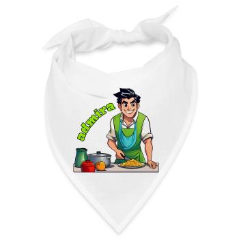 Admira Logo neu - Bandana - Weiß - Vorne