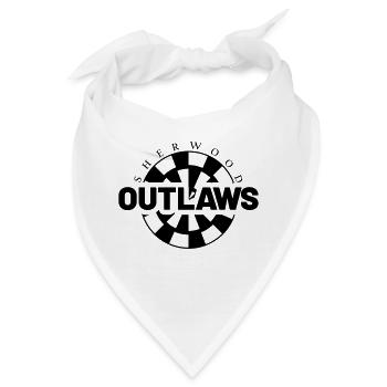 sherwood outlaws Dartscheibe - Bandana - Weiß - Vorne