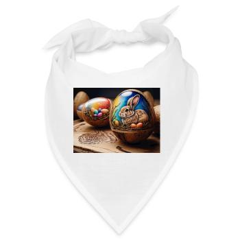 Kaninchen - Bandana - Weiß - Vorne