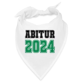 abitur 2024 - Bandana - Weiß - Vorne