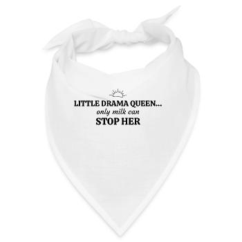 Babysprüche - Bandana - Weiß - Vorne