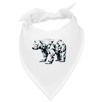 Eisbär // polar bear - Bandana - Weiß - Vorne
