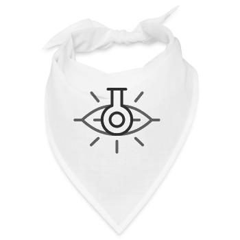 Auge Logo - Bandana - Weiß - Vorne