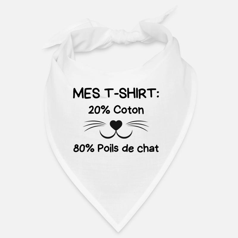 Propriétaire de chat Bandana