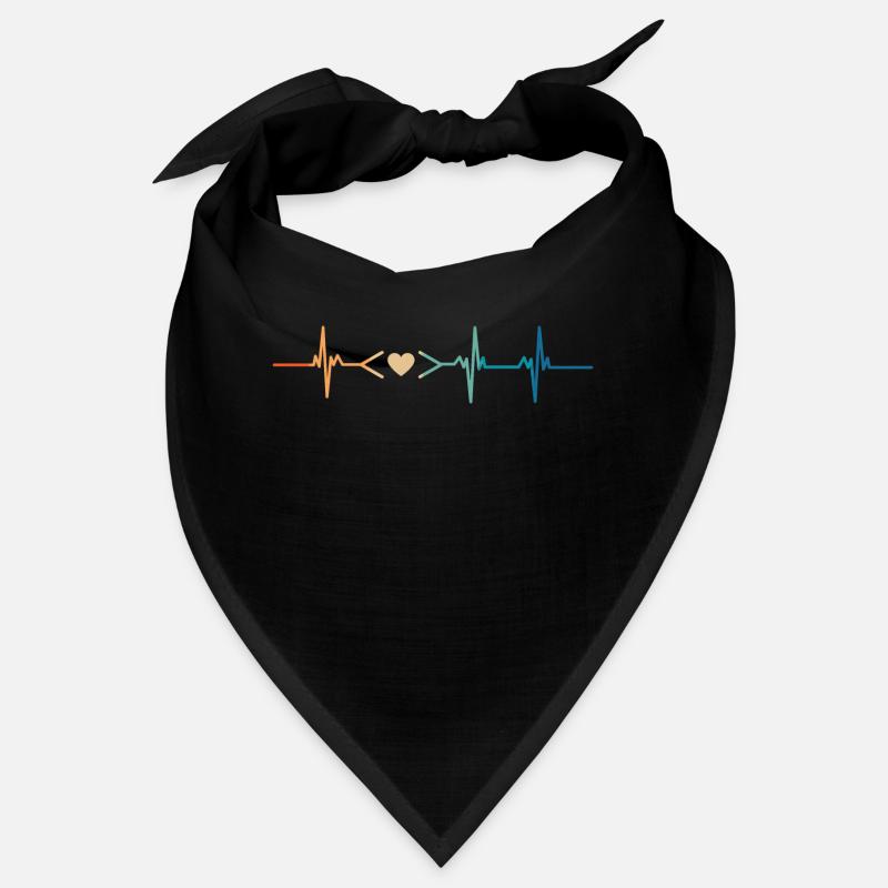 Heartbeat Coding Love Bandana