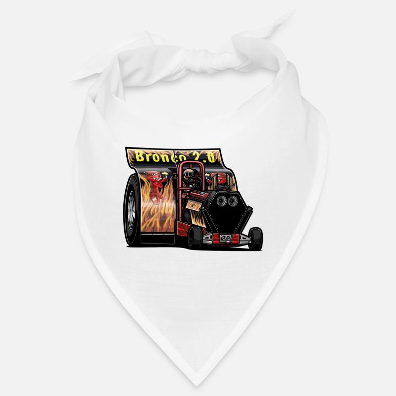 Tractor Pulling // Illustration Bandana
