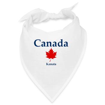 Kanata - Ontario - Canada - Kanada - Bandana - Weiß - Vorne