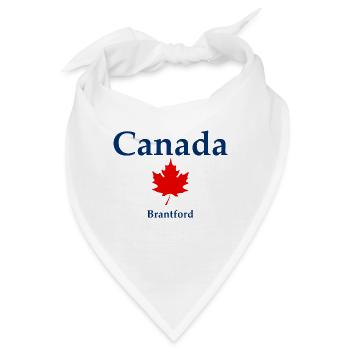 Brantford - Ontario - Canada - Kanada - Bandana - Weiß - Vorne
