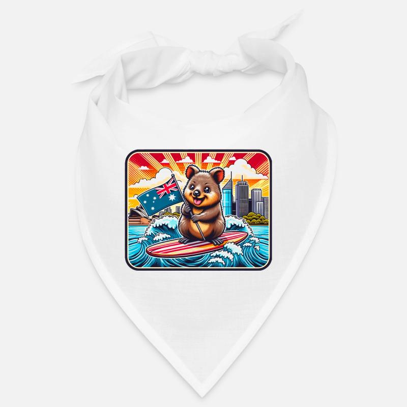 Design de surf australien Quokka Bandana