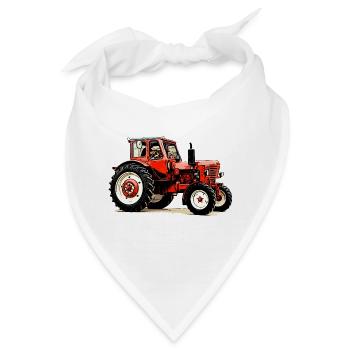 Belarus mts 50 - Bandana - Weiß - Vorne