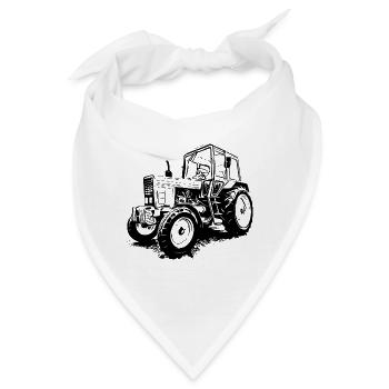 Belarus MTS 550 - Bandana - Weiß - Vorne