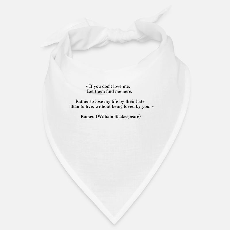 Romeo (Zitat) Bandana