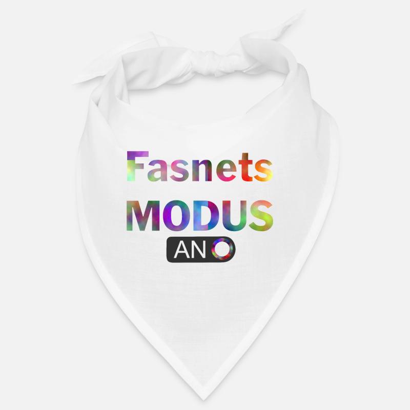 fasnetsmodus - Bandana - Weiß