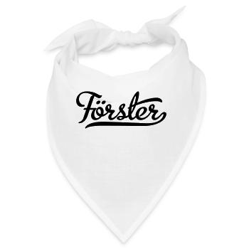 Förster - Bandana - Weiß - Vorne
