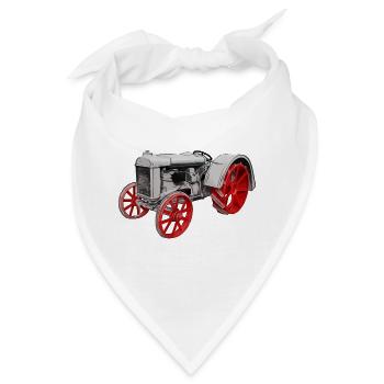 Traktor Model F - Bandana - Weiß - Vorne
