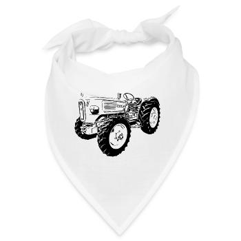 Ackerdiesel Allrad Traktor 4N2 - Bandana - Weiß - Vorne