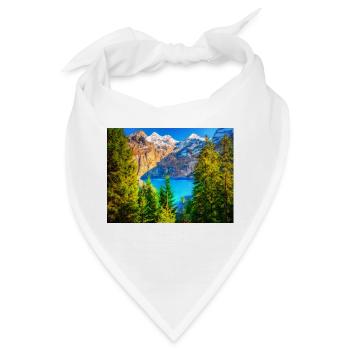 ALPEN PERLE - Bandana - Weiß - Vorne