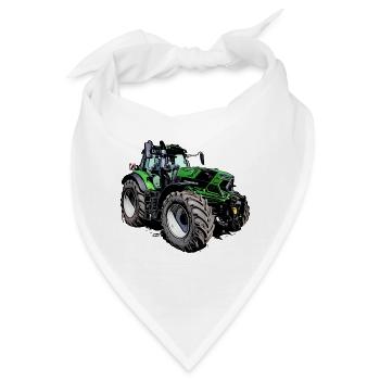 Agrotron 230 MK3 - Bandana - Weiß - Vorne