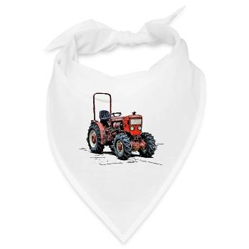 Schmalspurtraktor Traktor Krieger KS 33 - Bandana - Weiß - Vorne