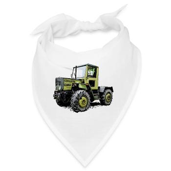 Alter MB trac 800 - Bandana - Weiß - Vorne