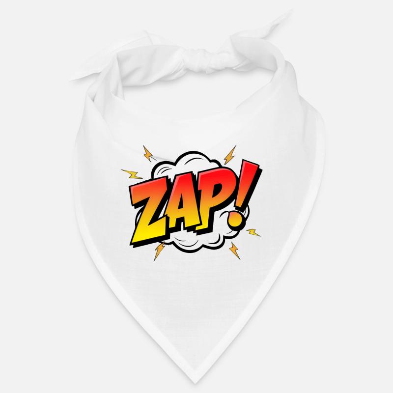 ZAPPER! - Une exclamation dynamique de bande dessinée Bandana