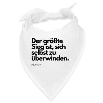 Sieg - Bandana - Weiß - Vorne