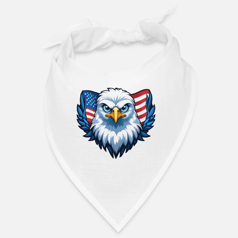 Drapeau des États-Unis Eagle Wings Bandana