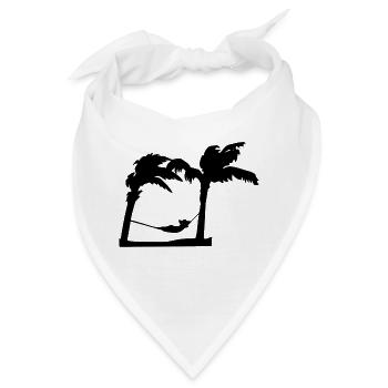Strand - Bandana - Weiß - Vorne