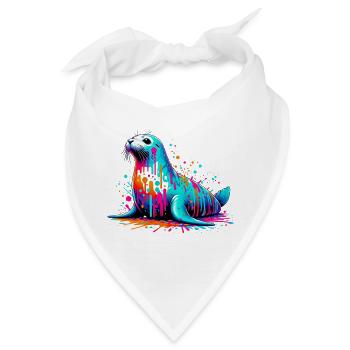Siegel - Bandana - Weiß - Vorne