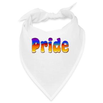 Pride - Bandana - Weiß - Vorne