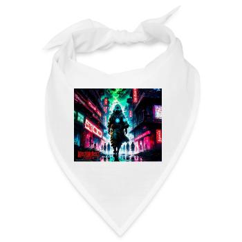 city apocalyptic - Bandana - Weiß - Vorne
