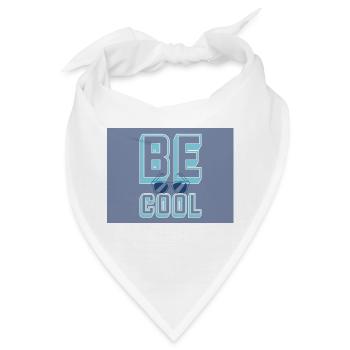 Be Cool - Bandana - Weiß - Vorne