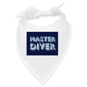 Master Diver - Bandana - Weiß - Vorne