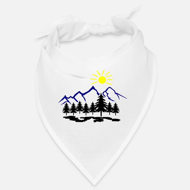 Nature Mountains Bandana