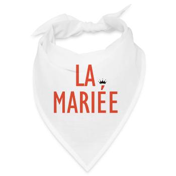 Die Braut - Bandana - Weiß - Vorne