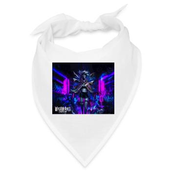 graffiti punk anime - Bandana - Weiß - Vorne