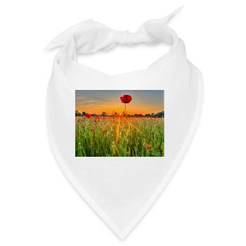 Mohnfeld Wolfsburg - Bandana - Weiß - Vorne