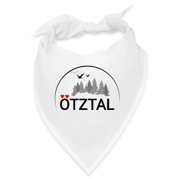 Ötztal Liebe - Bandana - Weiß - Vorne