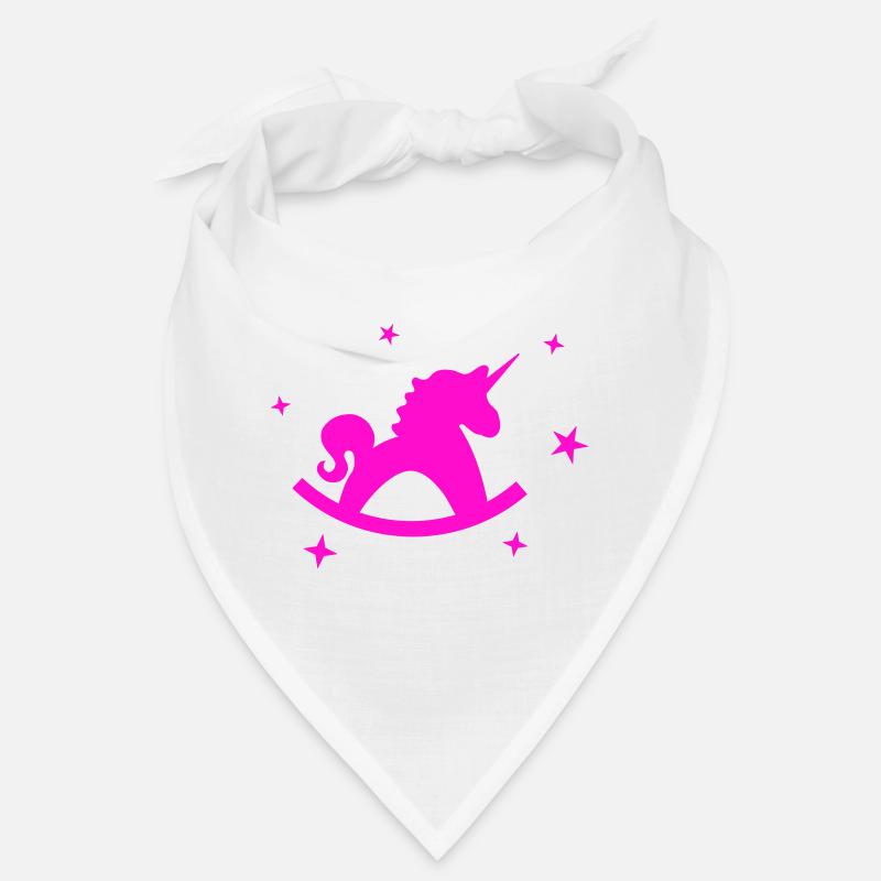 Licorne Cheval à bascule Bandana